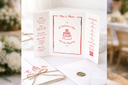 Gatefold Wedding Invite bd002, an Invitation Template by TyphoonStudio (Thumbnail 4 of 9)