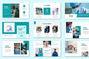 Blue Eye Medical Google Slide, a Presentation Template by Overcloud (Thumbnail 3 of 4)