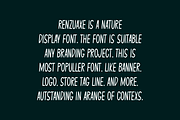 Renzuaxe - Nature Font, a Handwritten Font by QR Design Studio (Thumbnail 4 of 6)