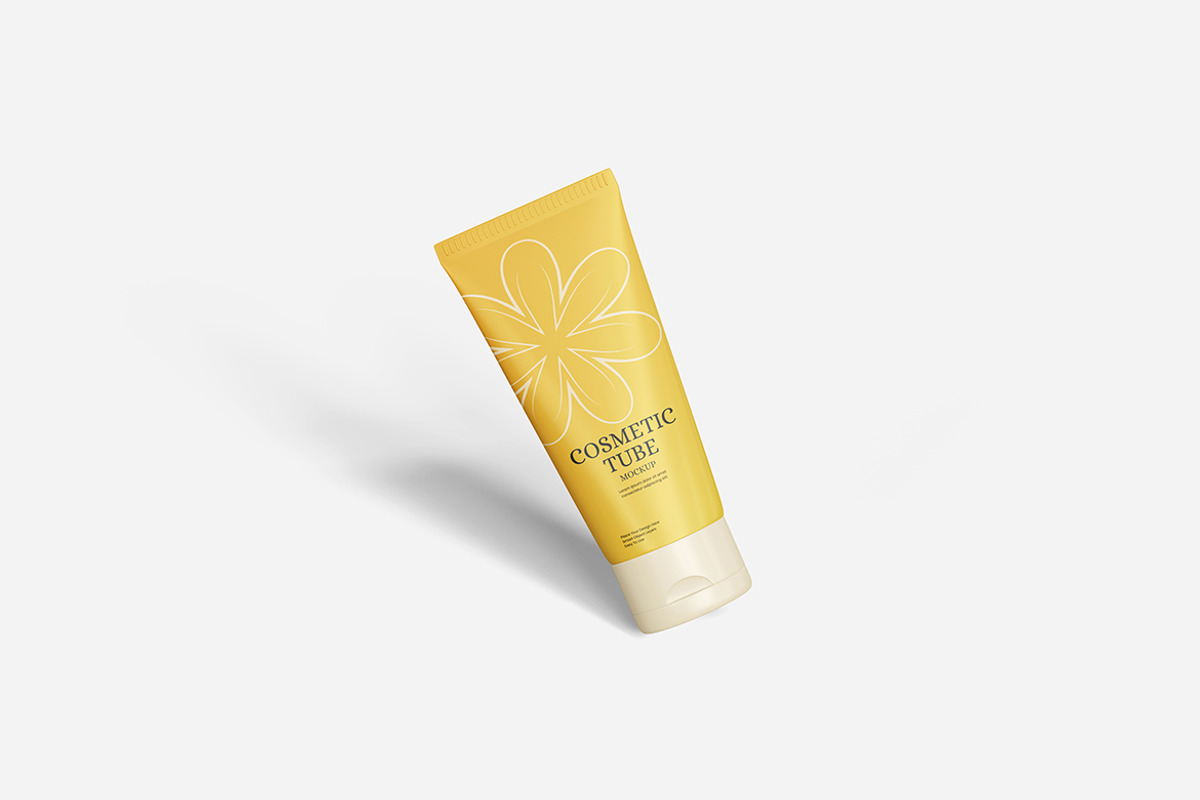Cosmetic Tube Mockup, a Packaging Mockup by Indah (Photo 3 of 6)