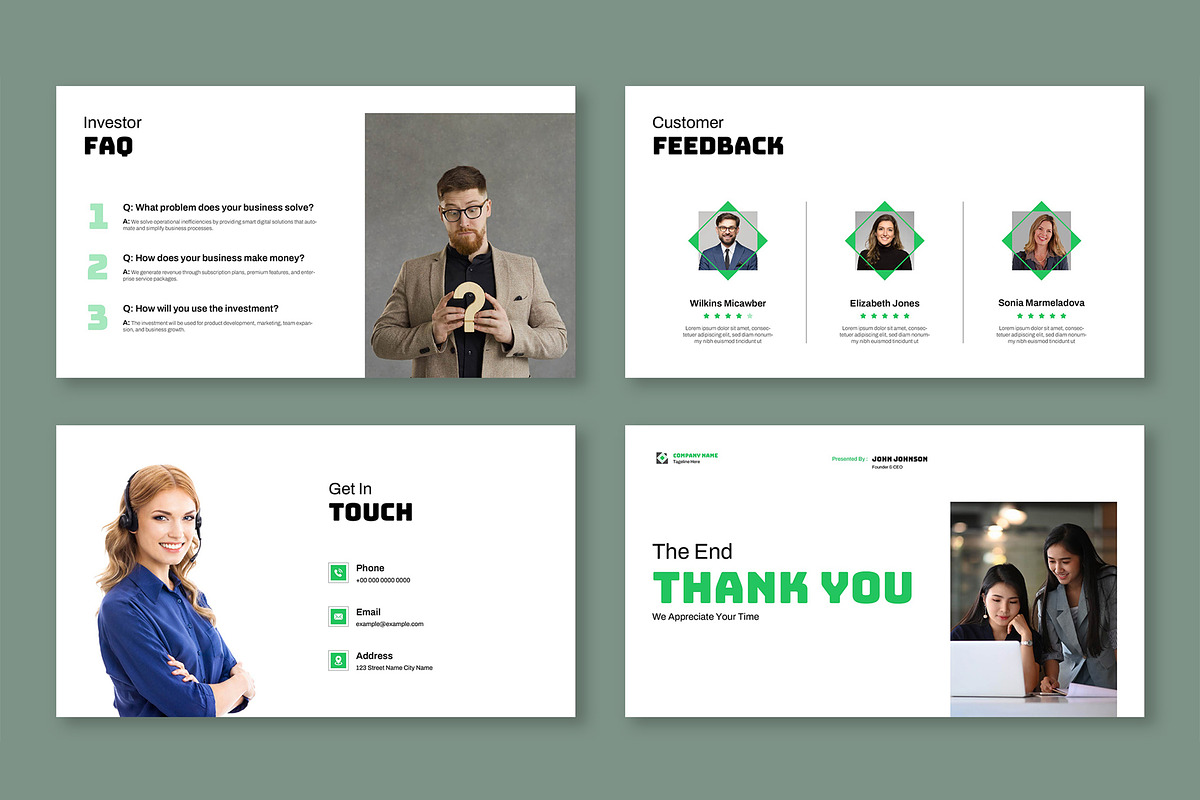 Business Pitch Deck Presentation, a Presentation Template by Mighty-Slide (Photo 6 of 6)