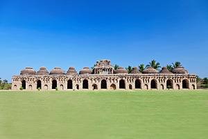 Elephant Stables, Hampi, a Photo by saiko3p