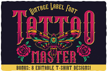 Tattoo Master label font