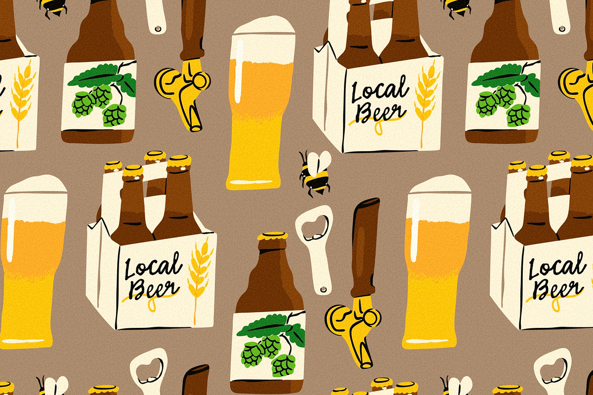 Local Beer, a Food Illustration by Twisted Tail (Photo 4 of 5)