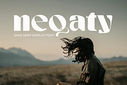 Neqaty - Serif Font, a Sans Serif Font by ivan_artnivora (Thumbnail 1 of 4)