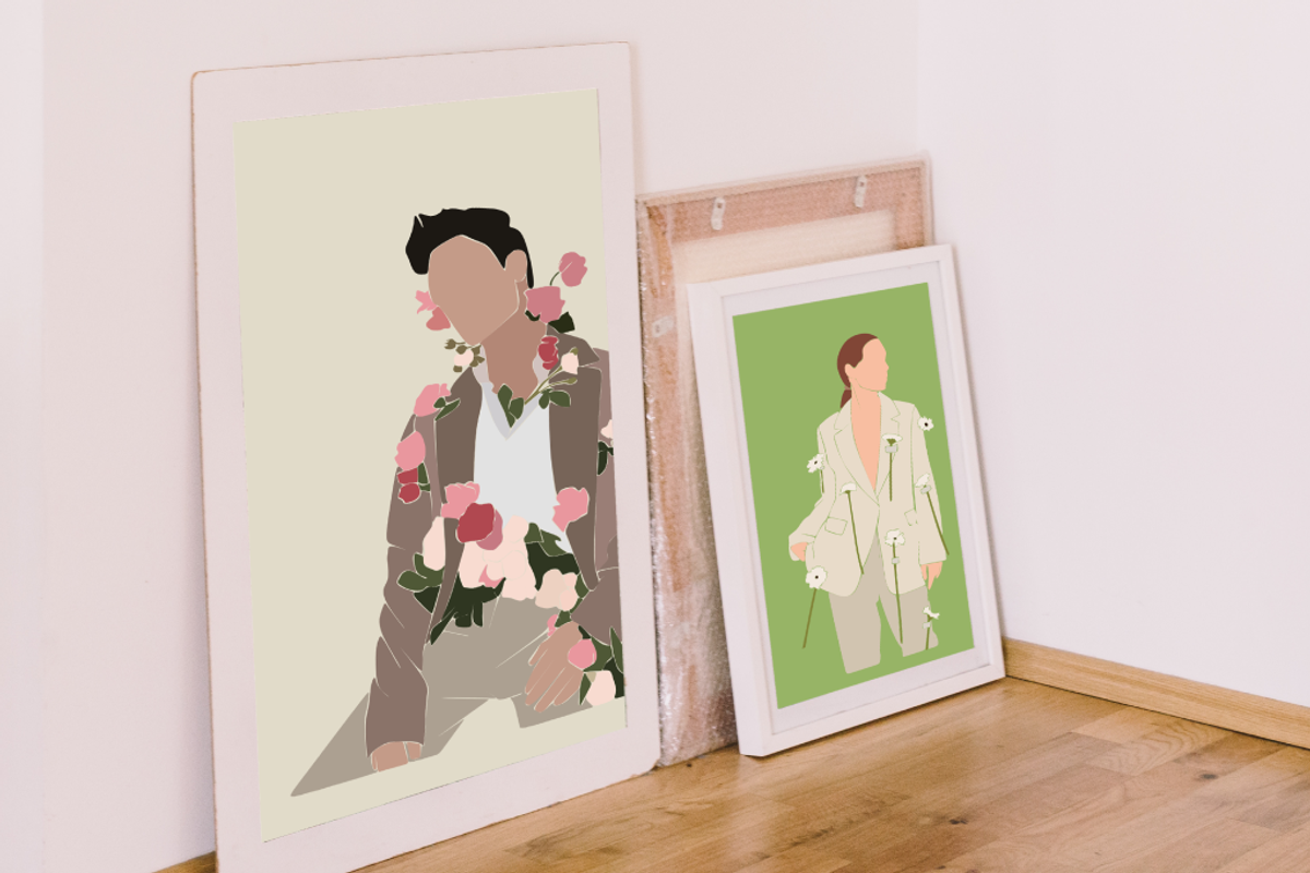 Spring set, vector illustrations, an Illustration by Yana_mide (Photo 8 of 11)
