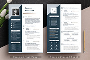 Resume Cv Template Word Apple Pages, a Resume Template by Tbunny (Thumbnail 2 of 7)