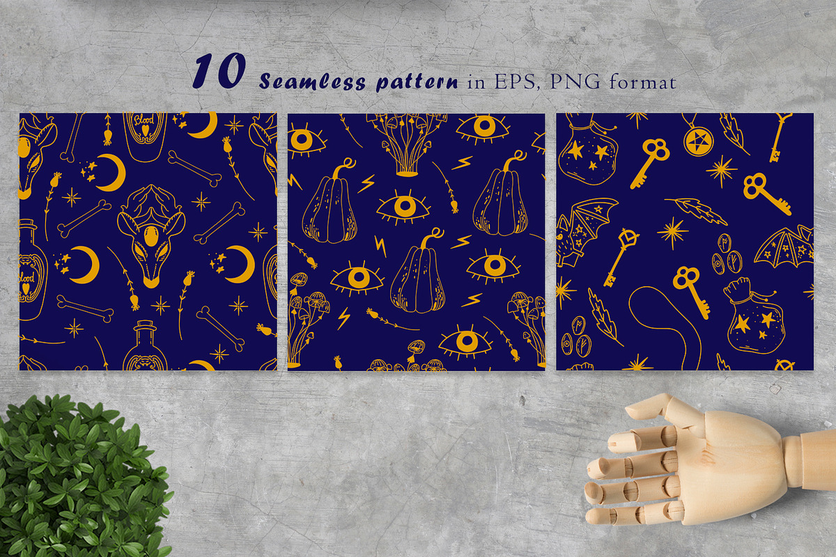 Magic bundle set, an Animal Illustration by annasokol_ (Photo 11 of 22)