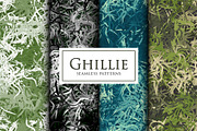 Ghillie suit seamless camouflage, a Pattern Graphic by ArchonDigitalShop (Thumbnail 8 of 10)