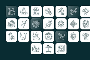 Tattoo Art Icons