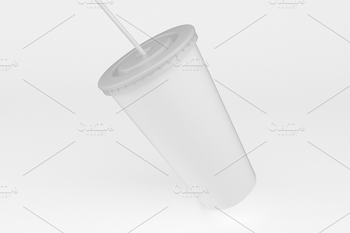 Fast Food Cups Mockup, a Cups & Container Mockup by Qaleb Studio (Photo 2 of 2)