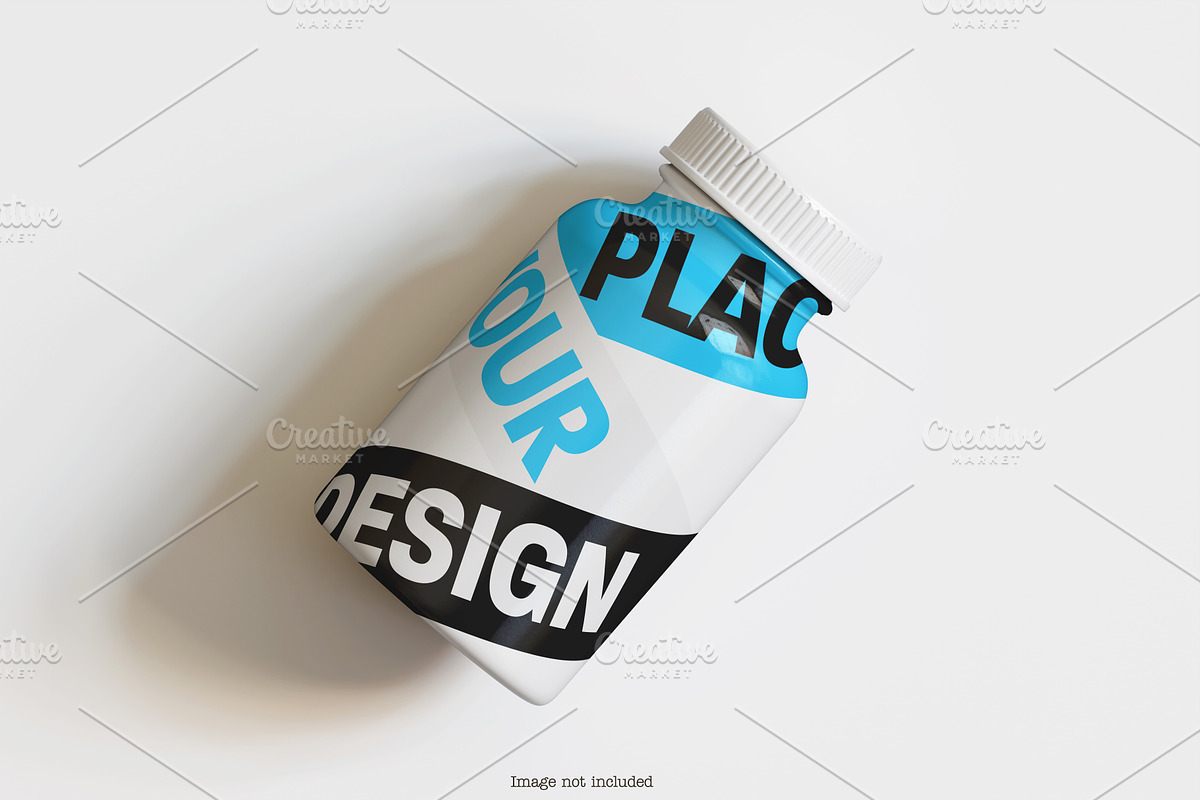 Pills Bottle Mockup Bundles, a Packaging Mockup by Ambo Ampeng (Photo 8 of 26)