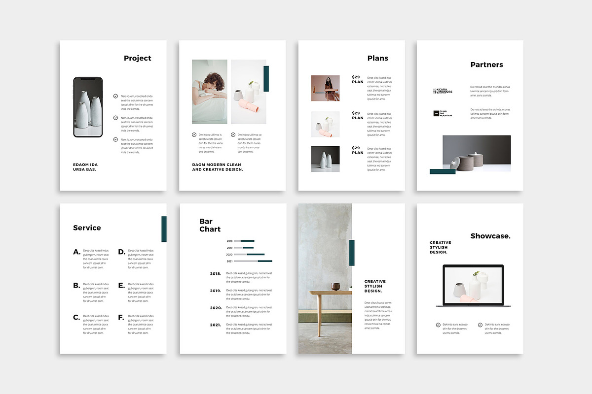 NOYA - Vertical Keynote Template, a Presentation Template by PixaSquare