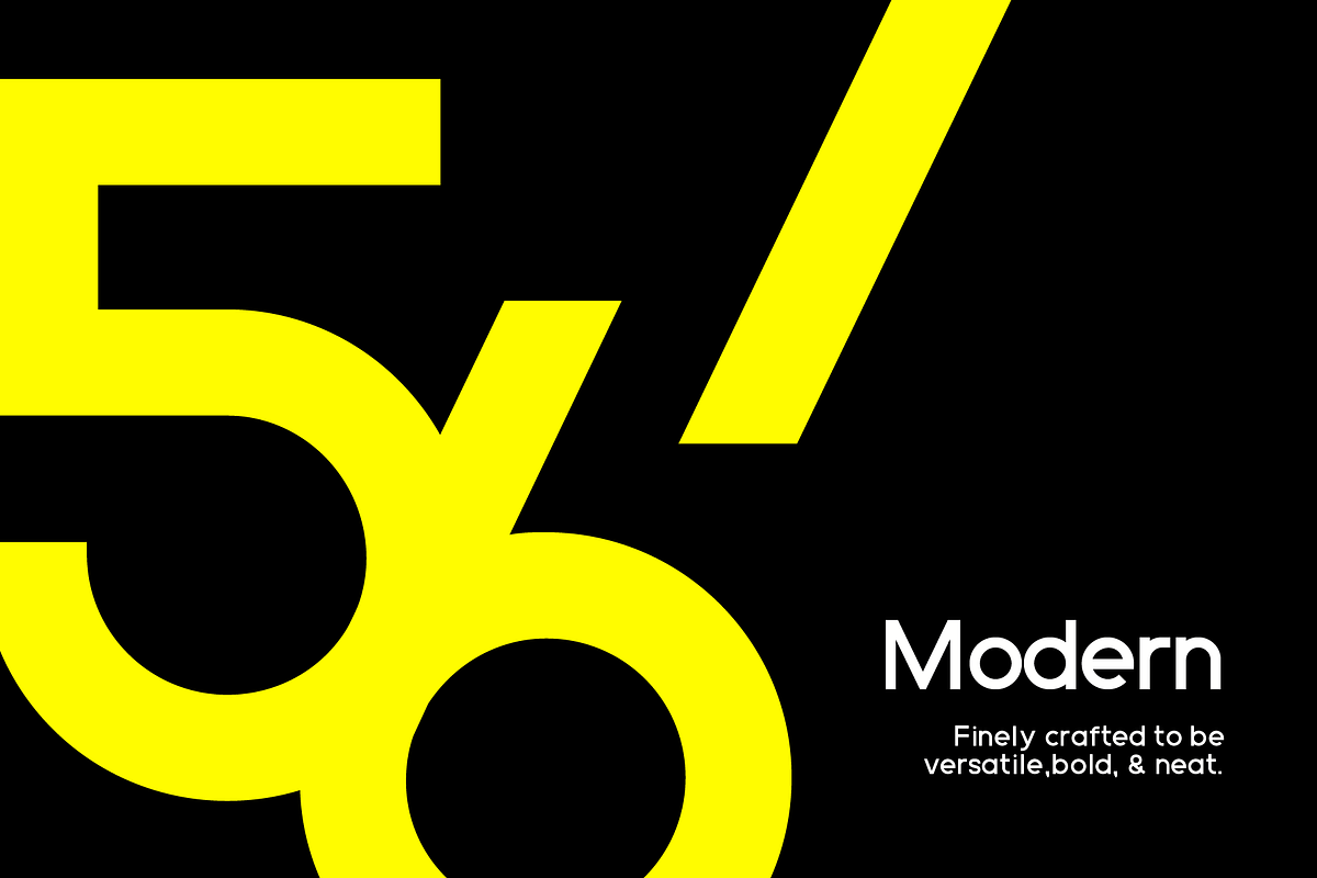 Origin - Modern geometric sans serif