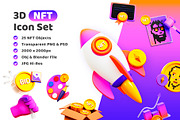 3D NFT Icon, an Object 3D Model by Monstersvisual (Thumbnail 1 of 6)