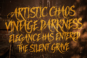 Veirwrath Borngrave - Haunted Beauty, a Handwritten Font by HypeWorksCo (Thumbnail 5 of 12)