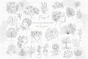 Floral Line Art illustration svg 150, an Illustration by Drawberx (Thumbnail 7 of 13)