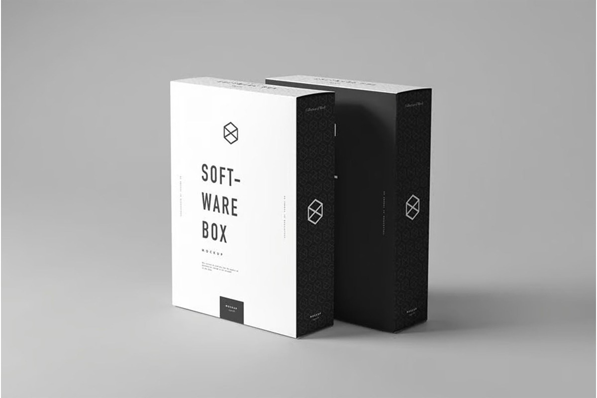 Software Box Mock-up, a Product Mockup by zippypixelstudio (Photo 10 of 12)