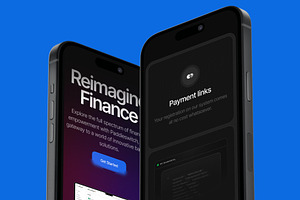 Reimagine Fintech and Saas template, an UI Kit Template by Lumina_ui_ux202