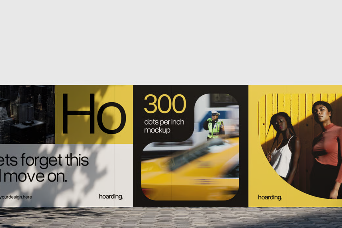Billboard Mockup - Outdoor View, an Advertising Mockup by graphicsauce (Photo 3 of 4)