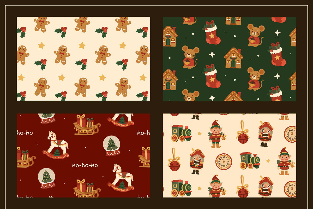 Cozy Christmas toys, a Seasonal Illustration by Creative Gallery (Photo 8 of 11)