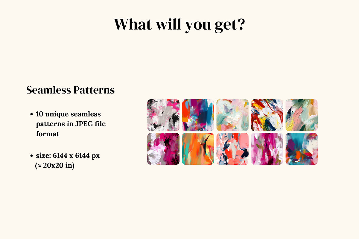 Abstract Red & Pink Patterns, a Pattern Graphic by Ninterints (Photo 2 of 12)