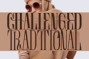 CHALLENGED TRADITIONAL FONT, a Serif Font by 177Studio (Thumbnail 1 of 8)