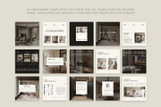 Interior Design Instagram Template I, a Social Media Template by Instprofi | Studio Estimo (Thumbnail 5 of 8)