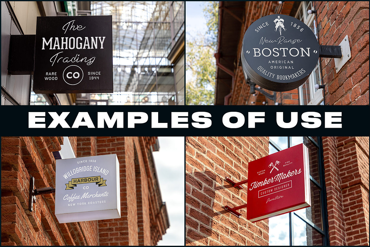 50 Signs & Boards Mockups, a Product Mockup by Madebyvadim (Photo 4 of 5)
