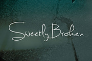 Sweetly Broken, a Script Font by Brittney Murphy Design (Thumbnail 1 of 2)