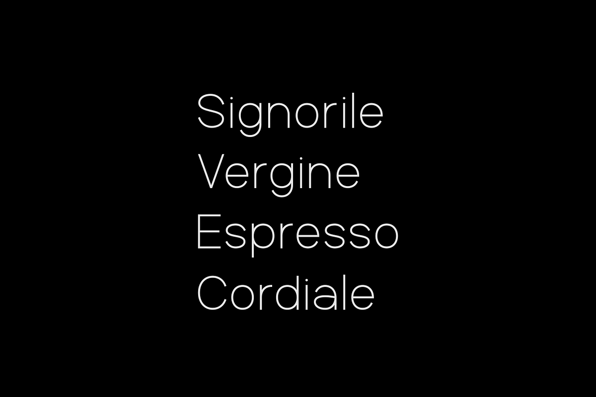 Aperta - Font Family preview 4