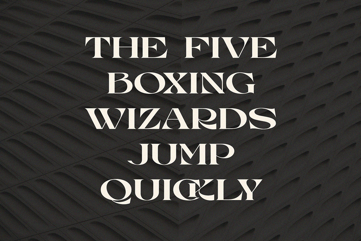 Korsson - Modern Serif Font, a Serif Font by Cruzine (Photo 3 of 7)