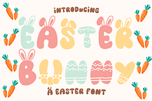 Easter Bunny is a Easter font