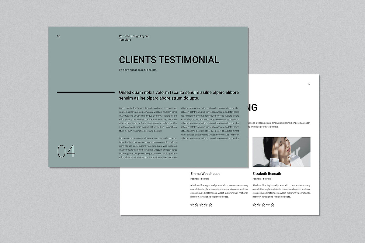 Portfolio & Resume Template Landscap, a Brochure Template by ElvinPrint (Photo 7 of 8)