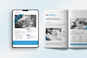 Corporate Business Brochure Layout