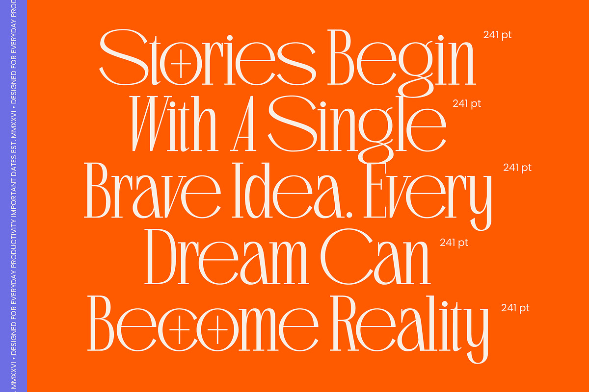 Romance Cubano High-Contrast Serif, a Serif Font by timelesstype.co (Photo 3 of 10)