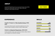 Résumé Tumblr Theme, a Websites & App Template by Themelantic (Thumbnail 3 of 5)