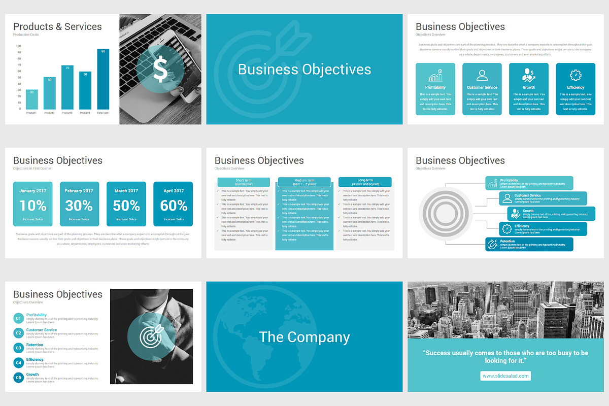 Business Plan Google Slides Template, a Presentation Template by SlideSalad (Photo 10 of 35)