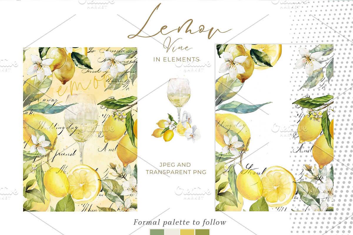 The Exotic Lemon Collection, an Object Illustration by Alisa Mikibith Art (Photo 14 of 18)