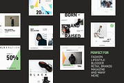 Monotone Streetwear Instagram Bundle, a Social Media Template by muhisya (Thumbnail 4 of 9)
