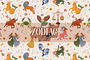 MAGICAL ZODIAC Collection, a Pattern Graphic by MSNTY STUDIOX (Thumbnail 3 of 27)