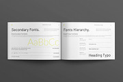 Brand Guideline Brochure Landscape, a Brochure Template by MassiveCreator (Thumbnail 4 of 8)