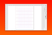 Letter Size Baseline Grid System, a Marketing Template by ochaya designs (Thumbnail 2 of 6)