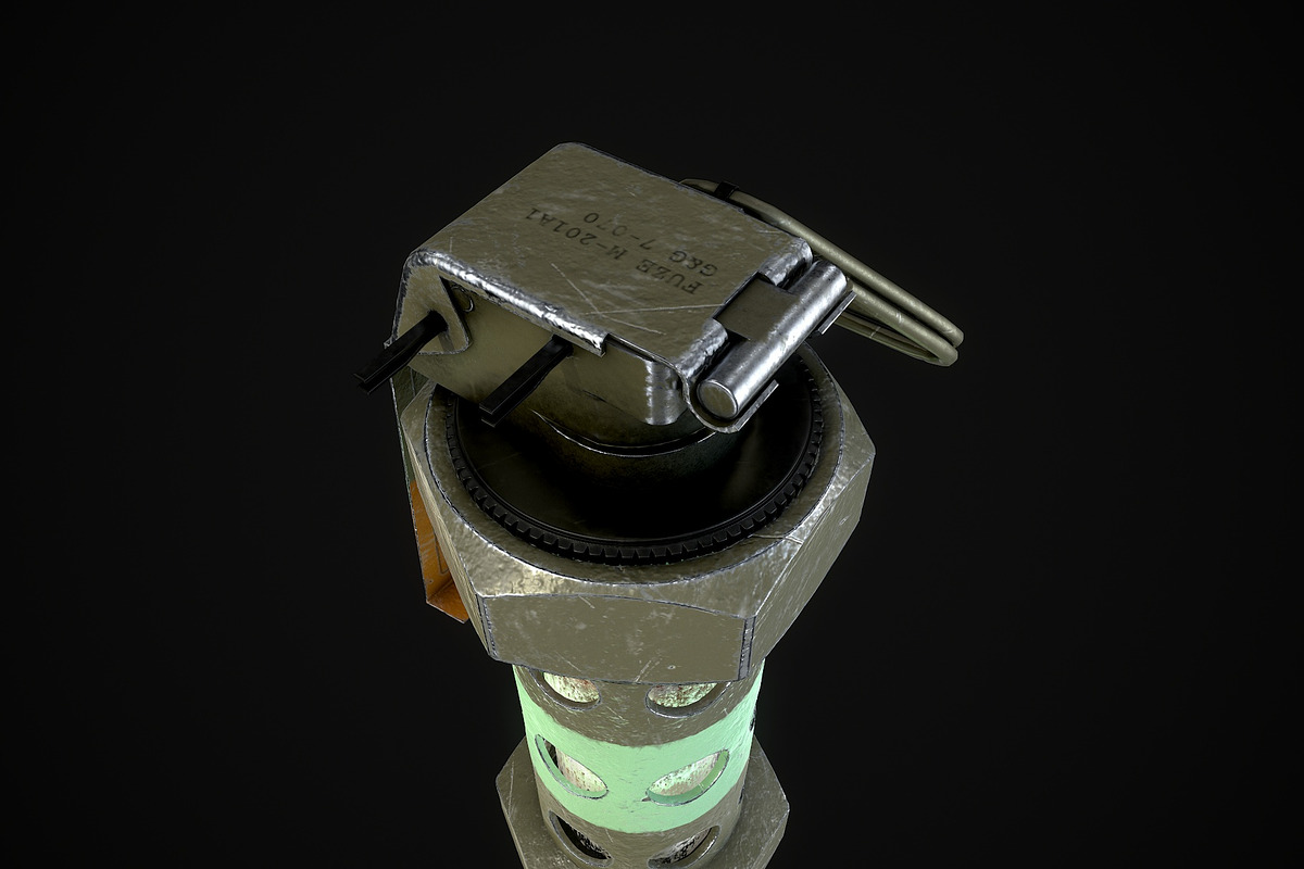 M84 Stun Grenade, an Object 3D Model by Midgardians (Photo 8 of 10)