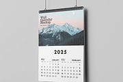 Wall Calendar Mockup, a Product Mockup by Tokobeta (Thumbnail 2 of 9)
