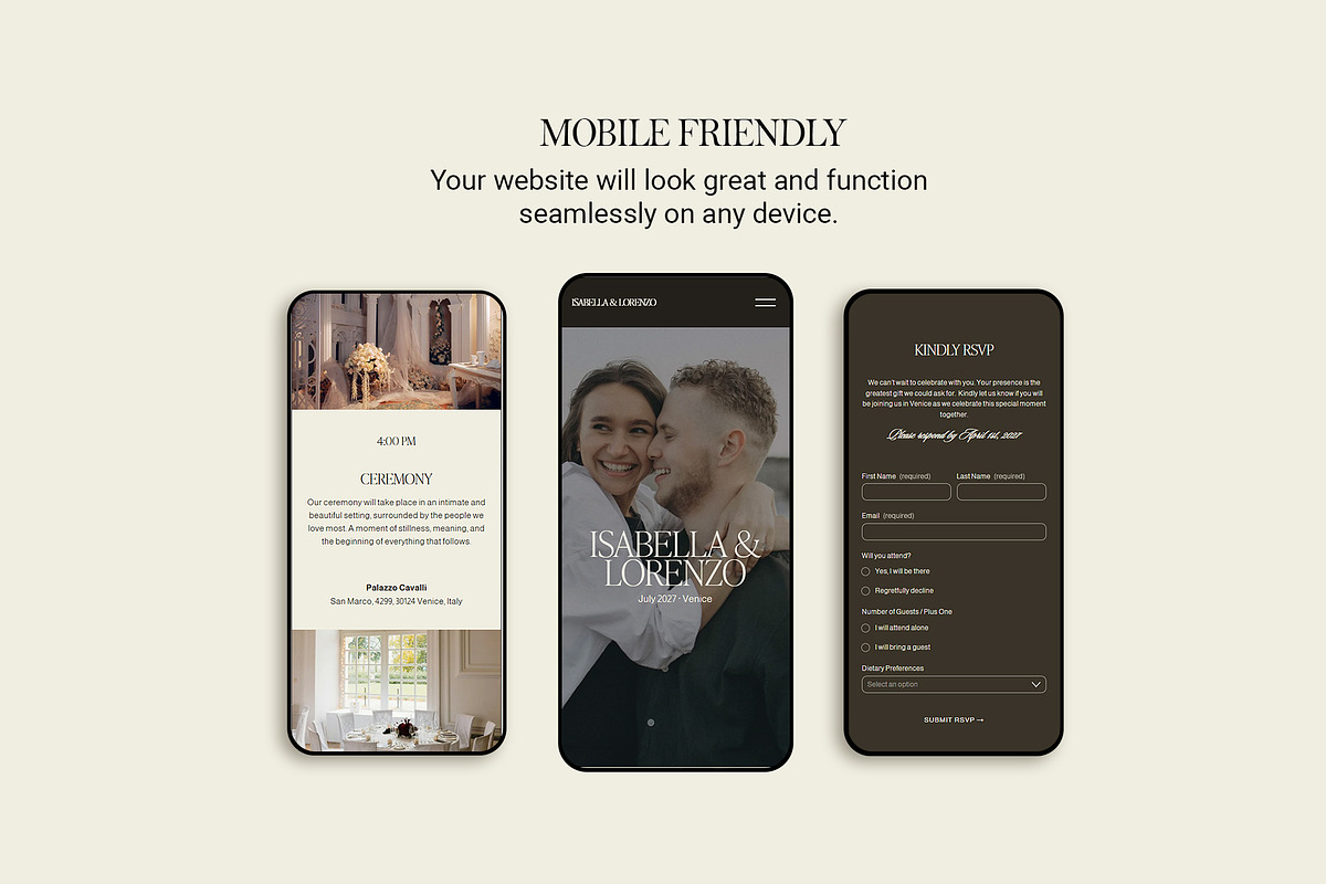 Destination Wedding Website Template, a Squarespace Template by 3.14&Co (Photo 7 of 9)