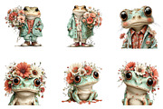Whimsical Summer Frog Clipart, an Illustration by CreationArt (Thumbnail 7 of 7)