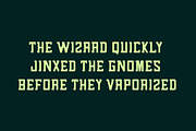Devgon vintage sports display font, a Font by IHDSTD (Thumbnail 4 of 6)