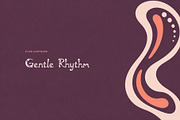 Mollumi Biomorphic Contour Font, a Blackletter Font by Graphic Spirit (Thumbnail 5 of 8)