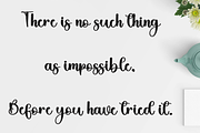 Applique, a Handwritten Font by InermediaSTUDIO (Thumbnail 7 of 8)